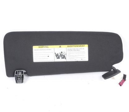 2011-2016 BMW 550i 535i 528i F10 Right Front Sun Visor Black OEM 51168038166