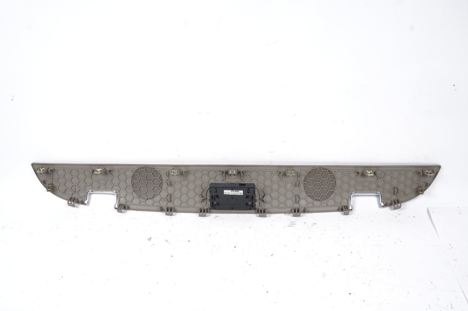 03-12 Mercedes R230 SL500 SL550 Rear Deck Speaker Cover Trim w/ Buzzer  OEM