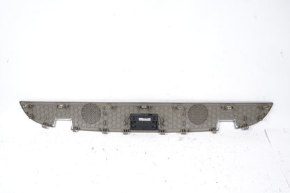 03-12 Mercedes R230 SL500 SL550 Rear Deck Speaker Cover Trim w/ Buzzer  OEM
