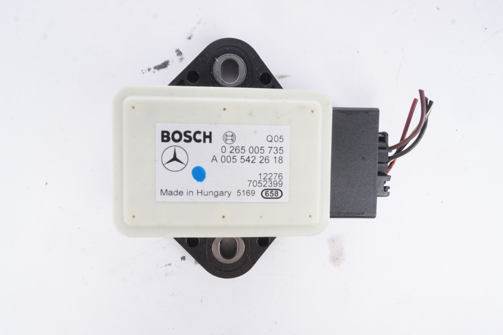 10-13 Mercedes E350 W212 Acceleration Rate Yaw Sensor A0055422618 OEM 0265005735