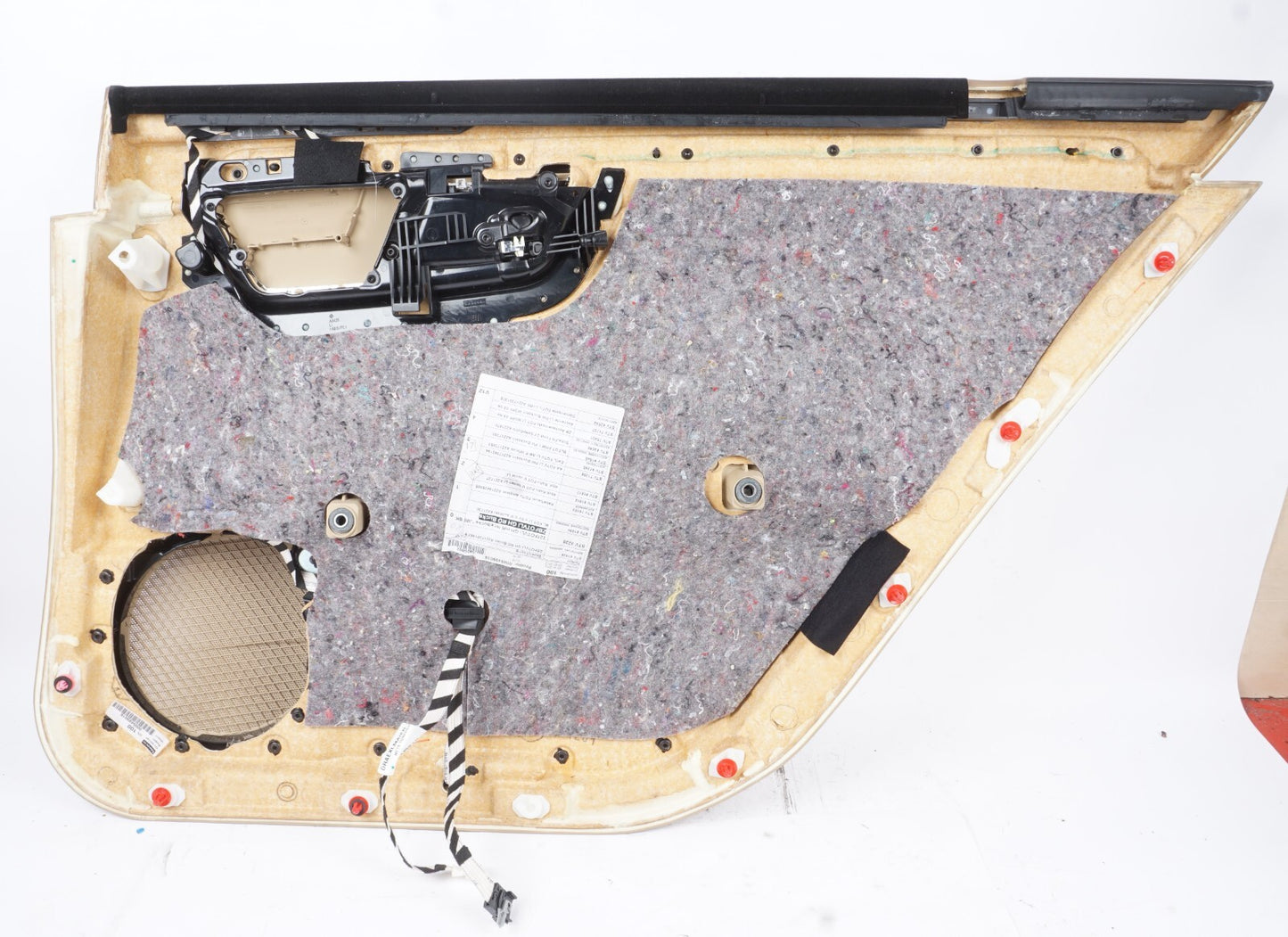 10-13 Mercedes W221 S400 S550 Rear Left Driver Side Door Panel Trim OEM