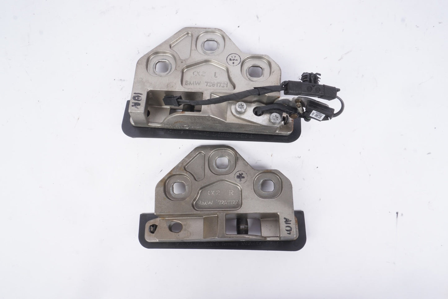 2007 - 13 Bmw E93 3 Series Convertible Top Lock Latch Striker Base Plate Set Oem