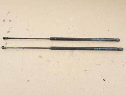 2003-2008 BMW Z4 E85 LEFT & RIGHT HOOD BONNET LID LIFT STRUT SET 7016178  OEM