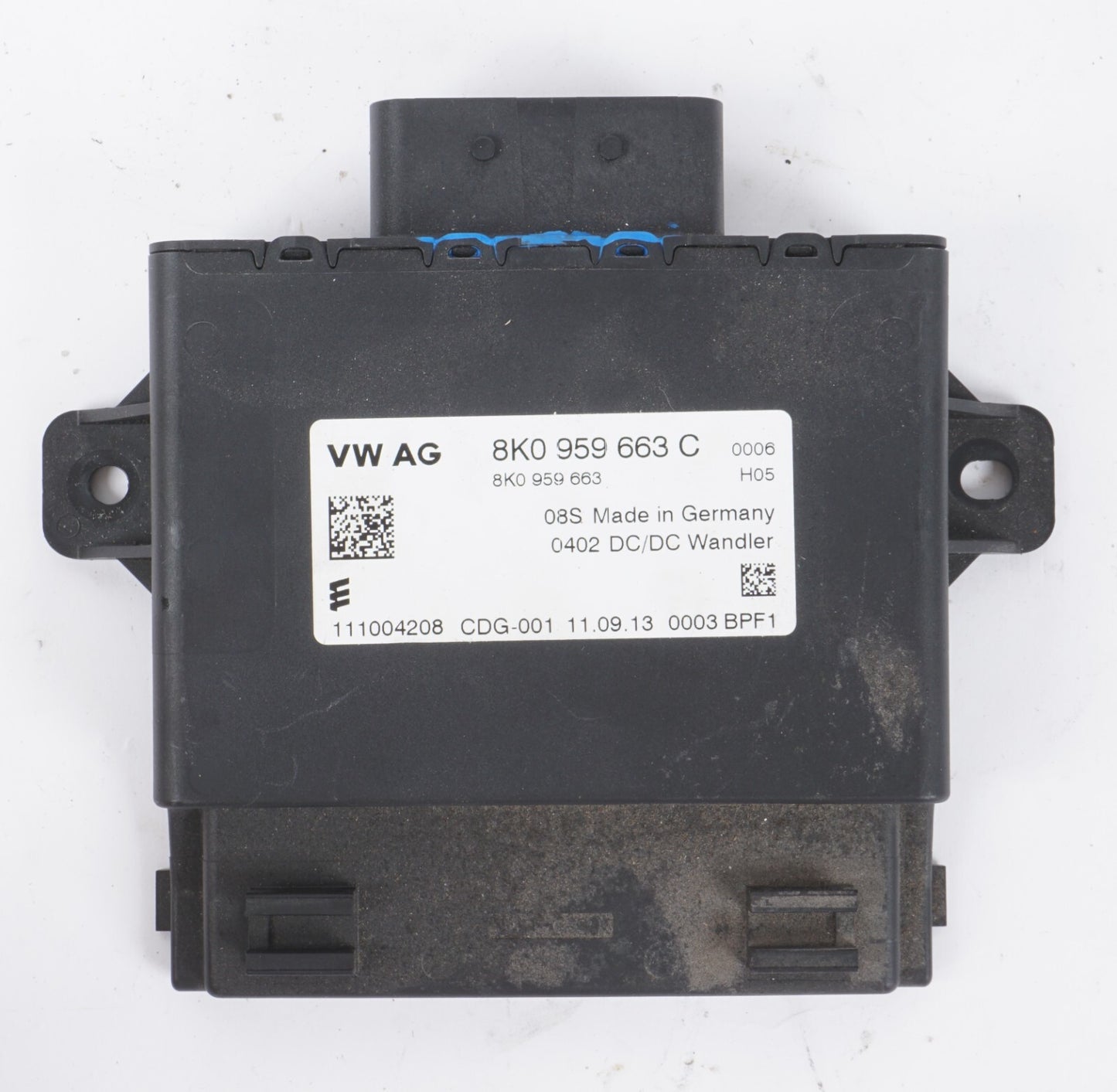 12-17 AUDI A8L A8 Voltage Stabilizer Regulator Module 8K0959663C  OEM