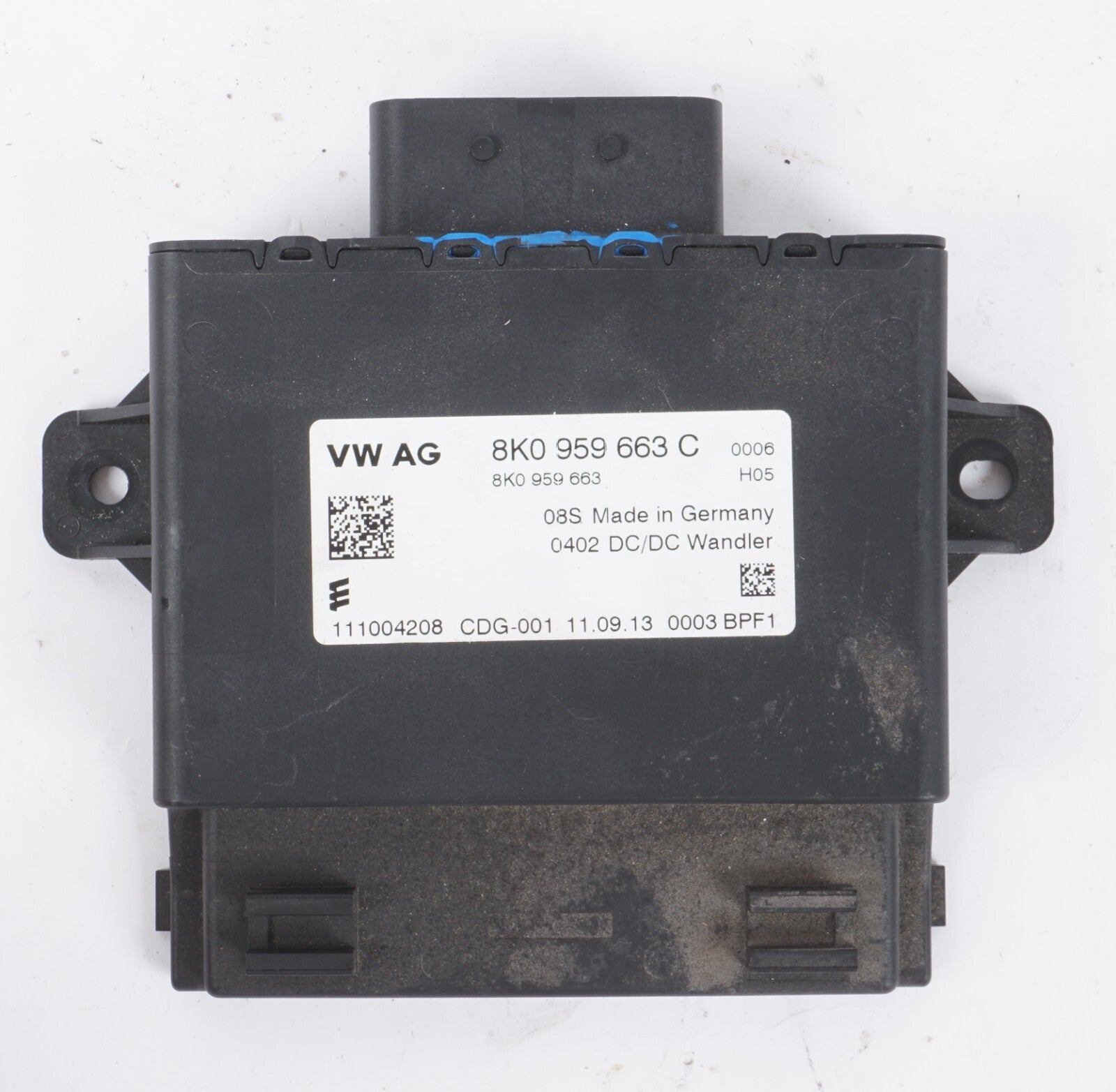12-17 AUDI A8L A8 Voltage Stabilizer Regulator Module 8K0959663C  OEM