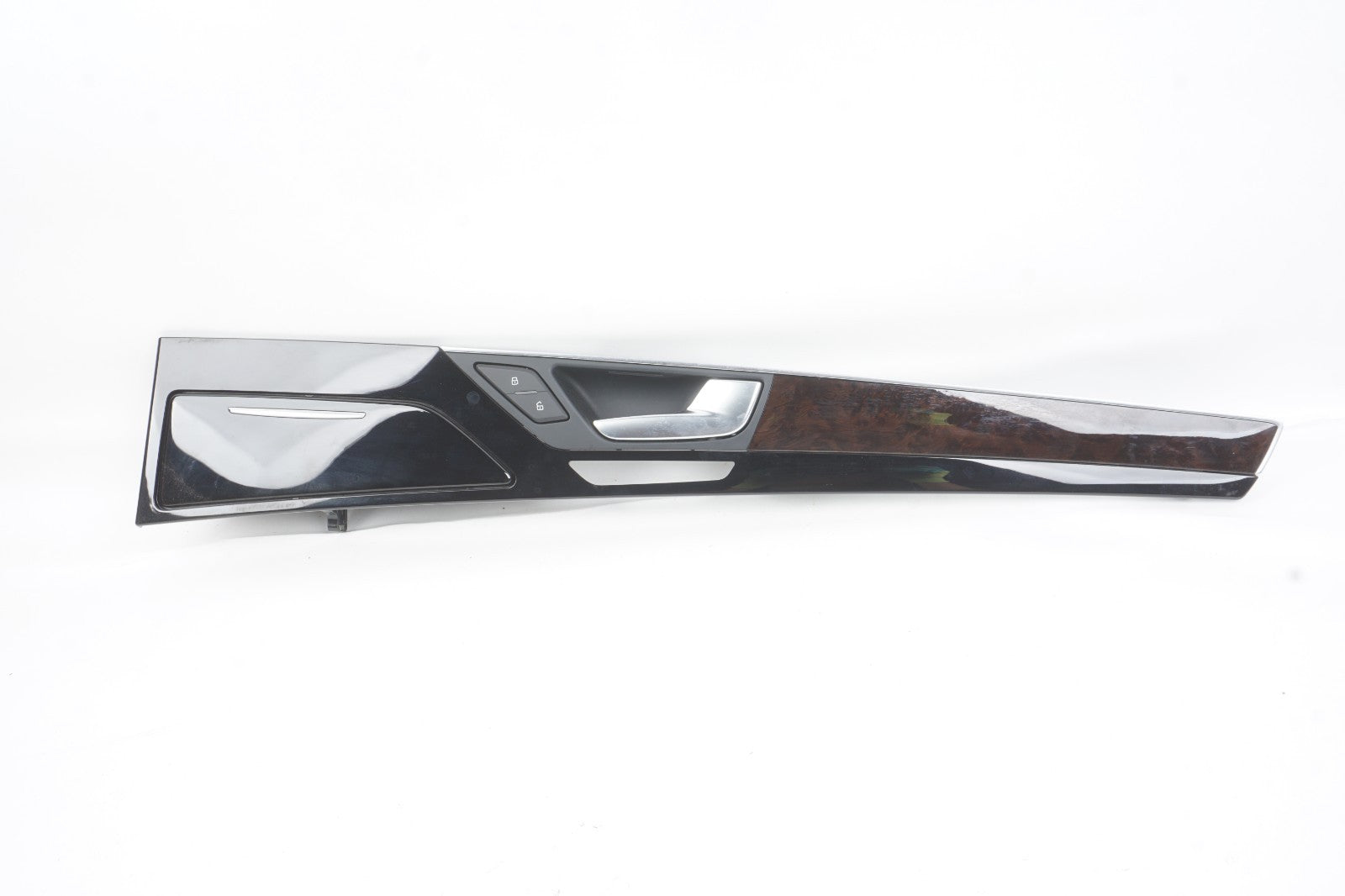 2011-2017 Audi D4 A8 A8L Rear Right Interior Door Handle w/ Trim Panel OEM