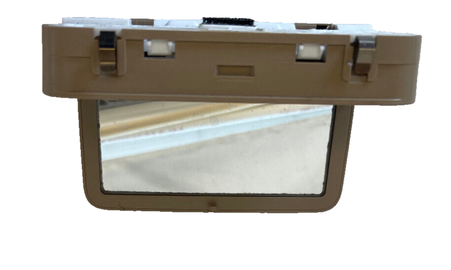 07 - 13 MERCEDES S550 S600 ROOF VANITY MAKE UP MIRROR REAR RIGHT PASS SIDE OEM