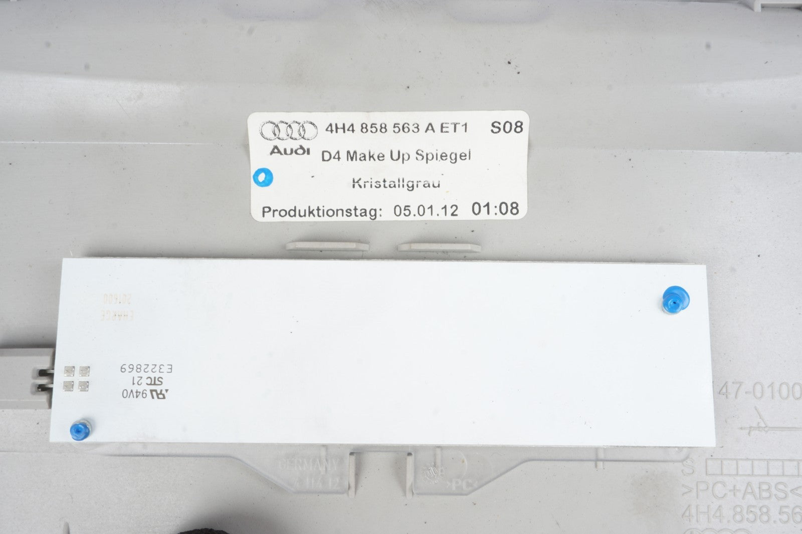 2011 - 2018 Audi A8 D4 Vanity Makeup Mirror OEM