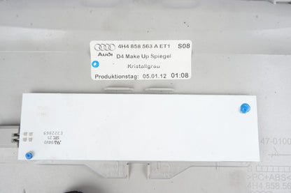 2011 - 2018 Audi A8 D4 Vanity Makeup Mirror OEM