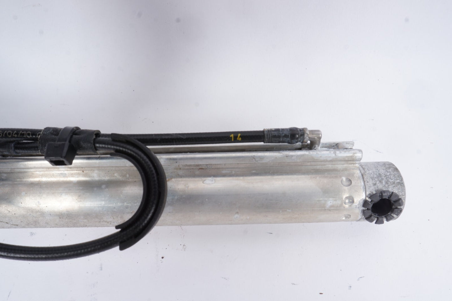 06-10 BMW 650i E64 Convertible Roof Cylinder Shock Line 14 OEM