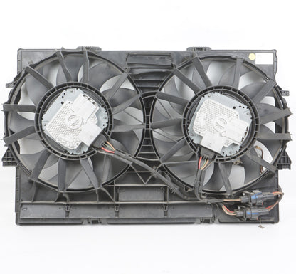 2011 - 2018 Audi A8L A8 3.0l Radiator Cooling Fan & Shroud OEM