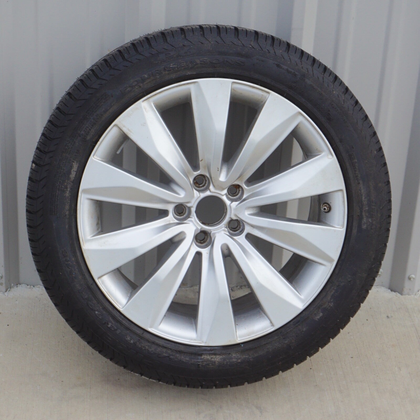 2008 - 2010 AUDI A8 OEM WHEEL RIM 18x8.5 18" 4E0601025BB SPARE TIRE