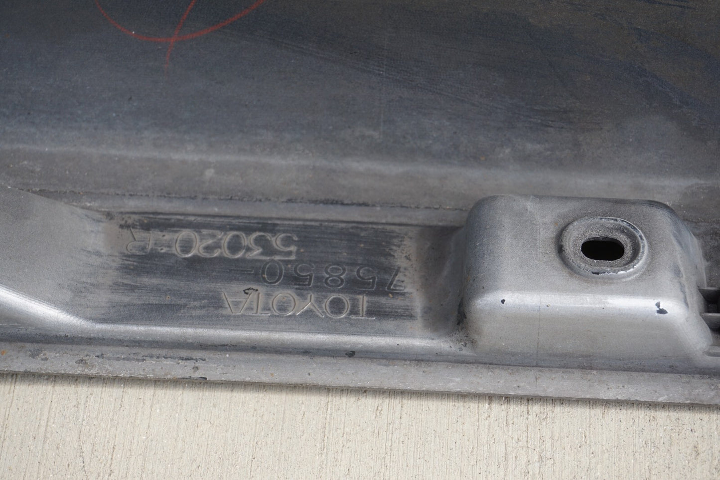 2010 - 2015 Lexus IS250 IS350 Convertible Right Side Rocker Panel Molding OEM