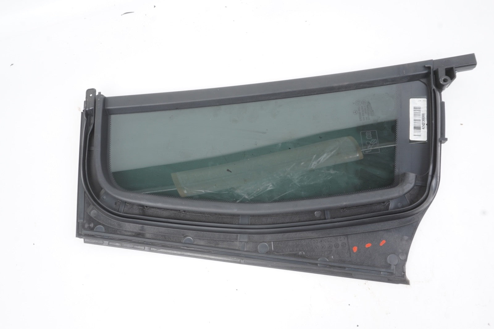 2022 - 2025 MERCEDES EQB350 X243 REAR LEFT DOOR CORNER FIXED WINDOW GLASS OEM