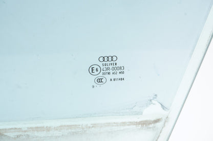 2005 - 2011 Audi A6 Front Left Driver Side Door Window Glass OEM