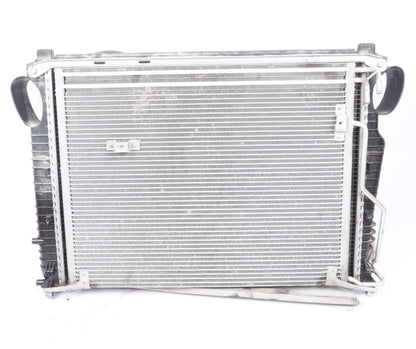 03-06 Mercedes R230 SL500 Engine Cooling Radiator AC A/C Condenser OEM