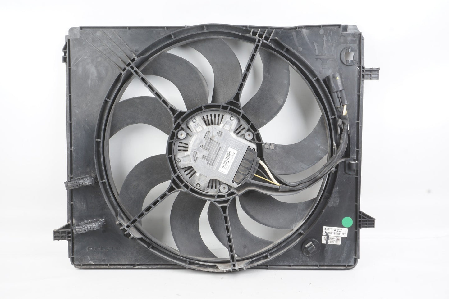 14-17 Maserati Ghibli M157 3.0 V6 Radiator Cooling Fan & Shroud OEM