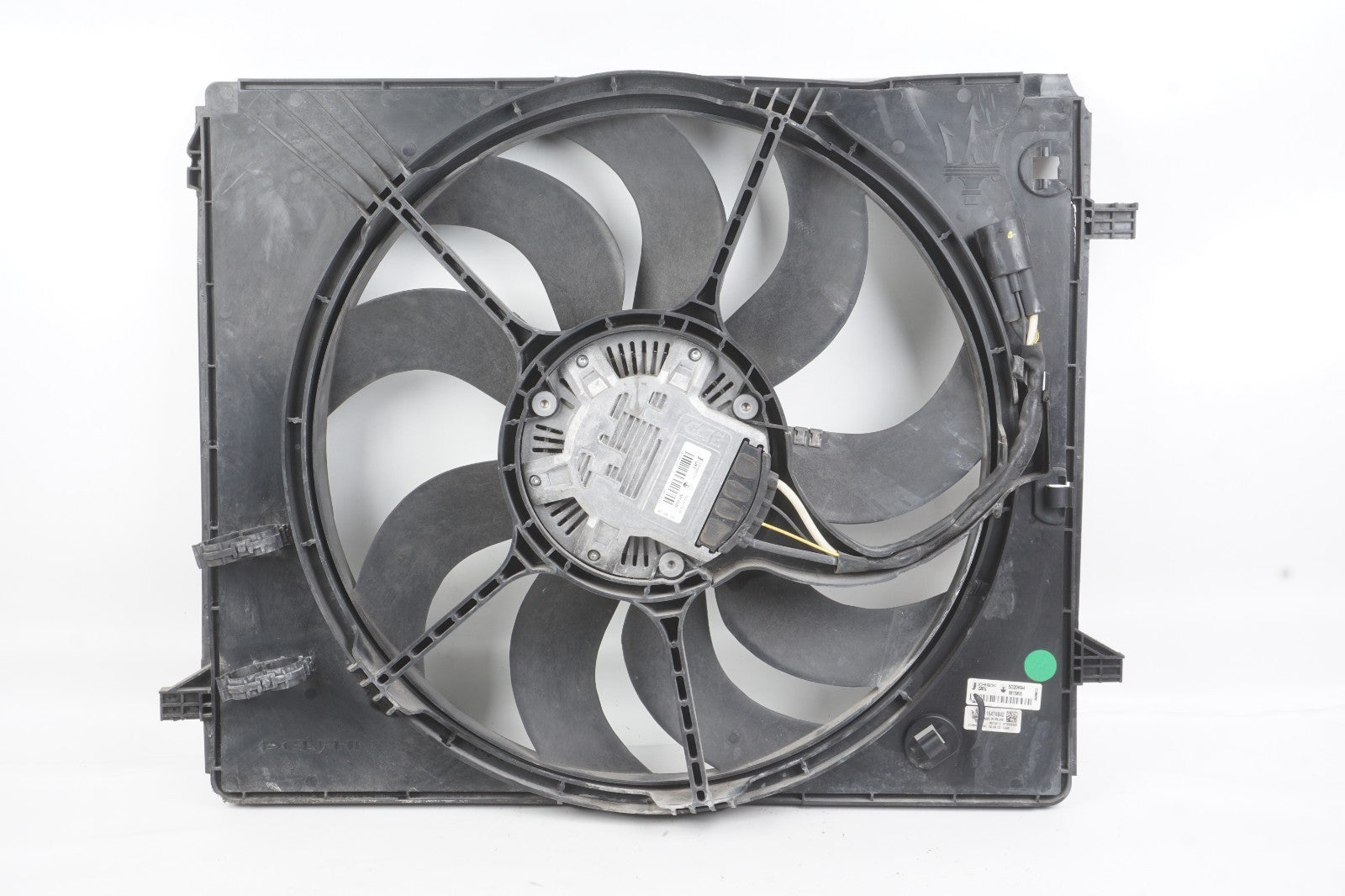 14-17 Maserati Ghibli M157 3.0 V6 Radiator Cooling Fan & Shroud OEM