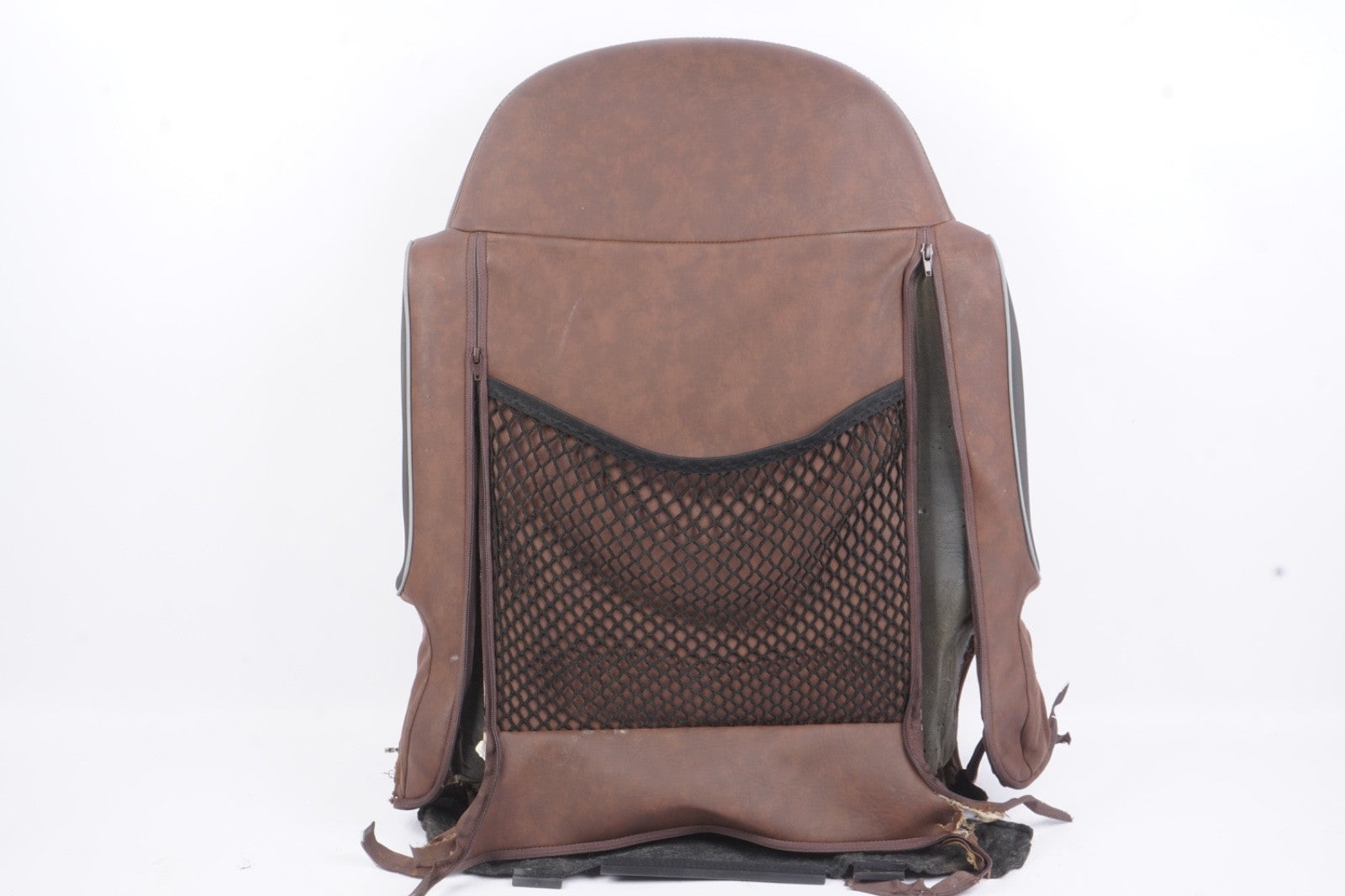 2016 - 2018 FIAT 500X FRONT SEAT BACK COVER RIGHT - BROWN