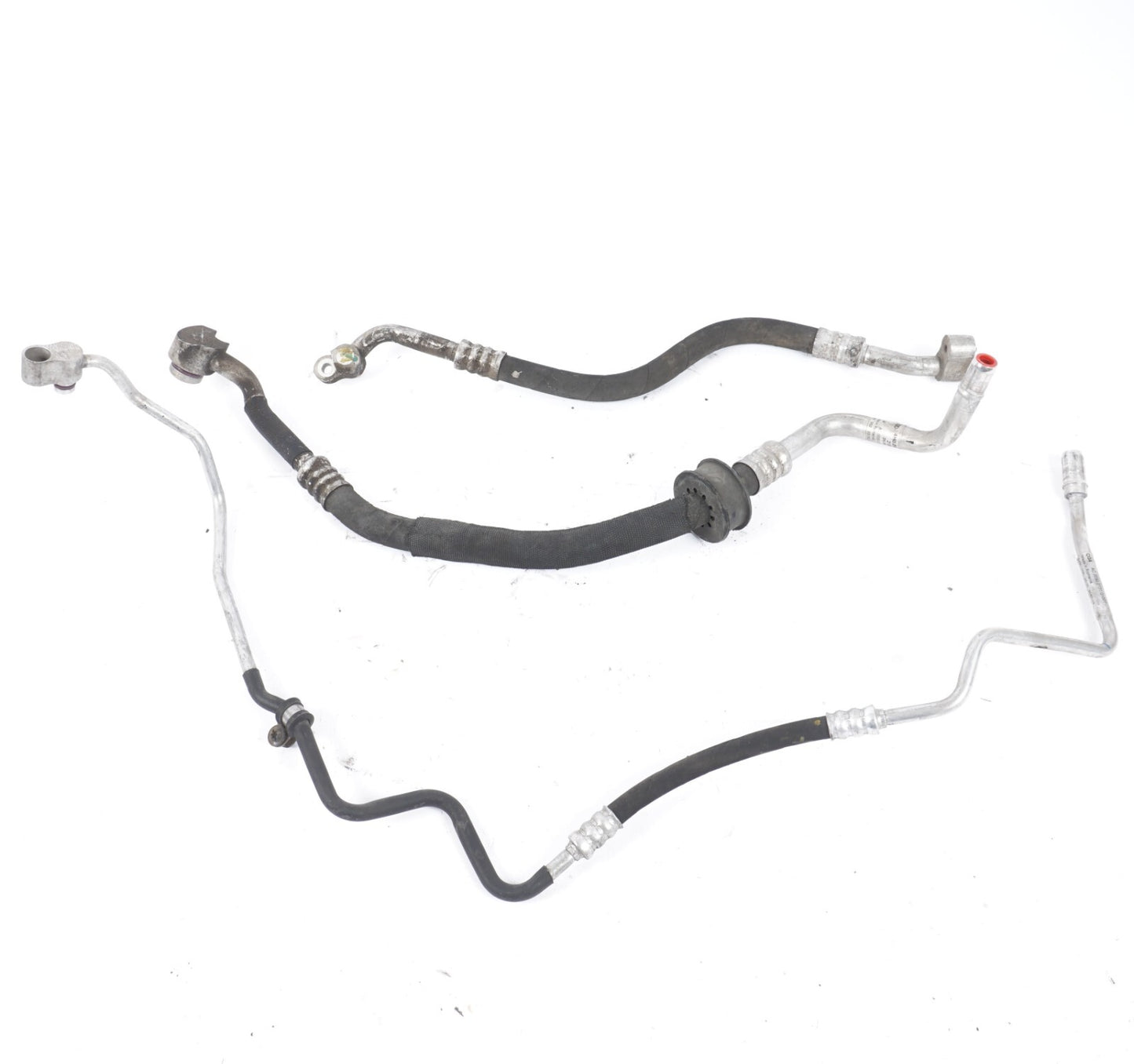 11 - 14 AUDI A8 A8L 3.0L Ac Hose Line Pipe SET of 3 OEM