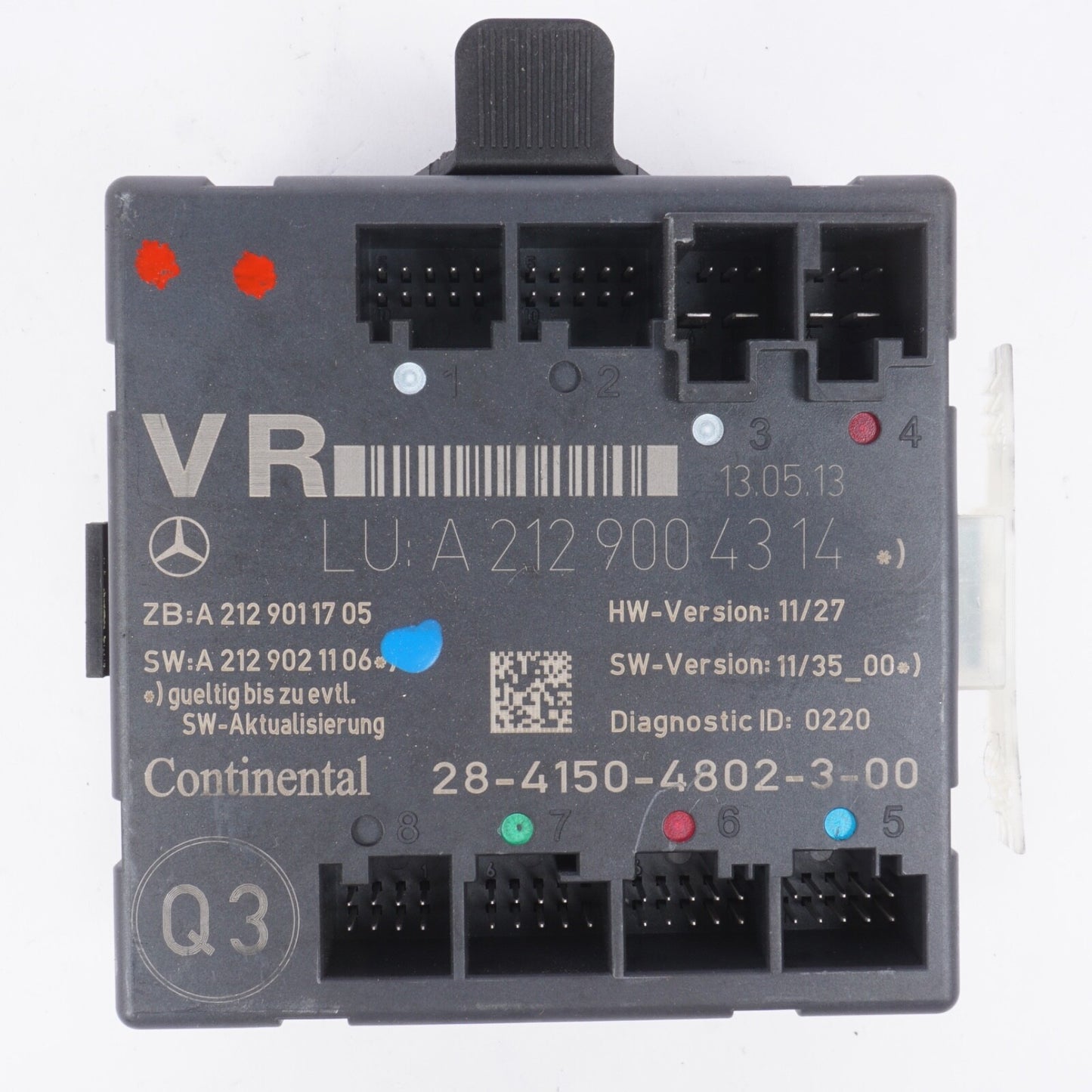 08-18 Mercedes E350 C250 C300 SLK250 Front Right Side Door Control Module OEM