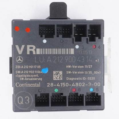 08-18 Mercedes E350 C250 C300 SLK250 Front Right Side Door Control Module OEM