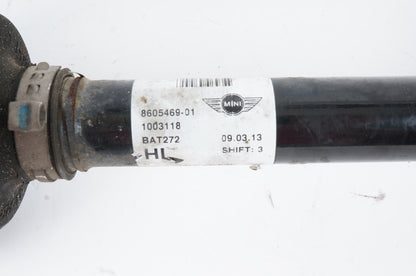 2007 - 2015 MINI COOPER R55 FRONT DRIVER SIDE AXLE SHAFT CV U JOINT OEM 24K mile