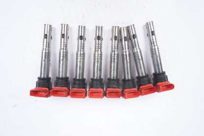 2004  - 2010 Audi A8 A8L 4.2L Ignition Coil 06E905115D Set Of 8  OEM