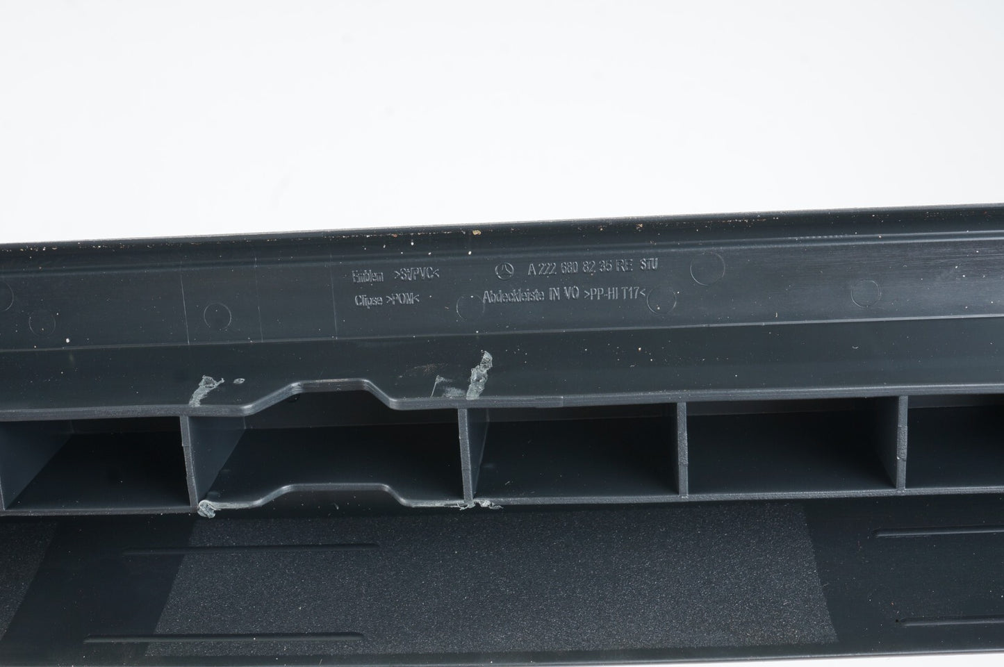 2014-2017 Mercedes W222 S500 DOOR SILL PLATE TRIM COVER PANEL SET OF 4 OEM