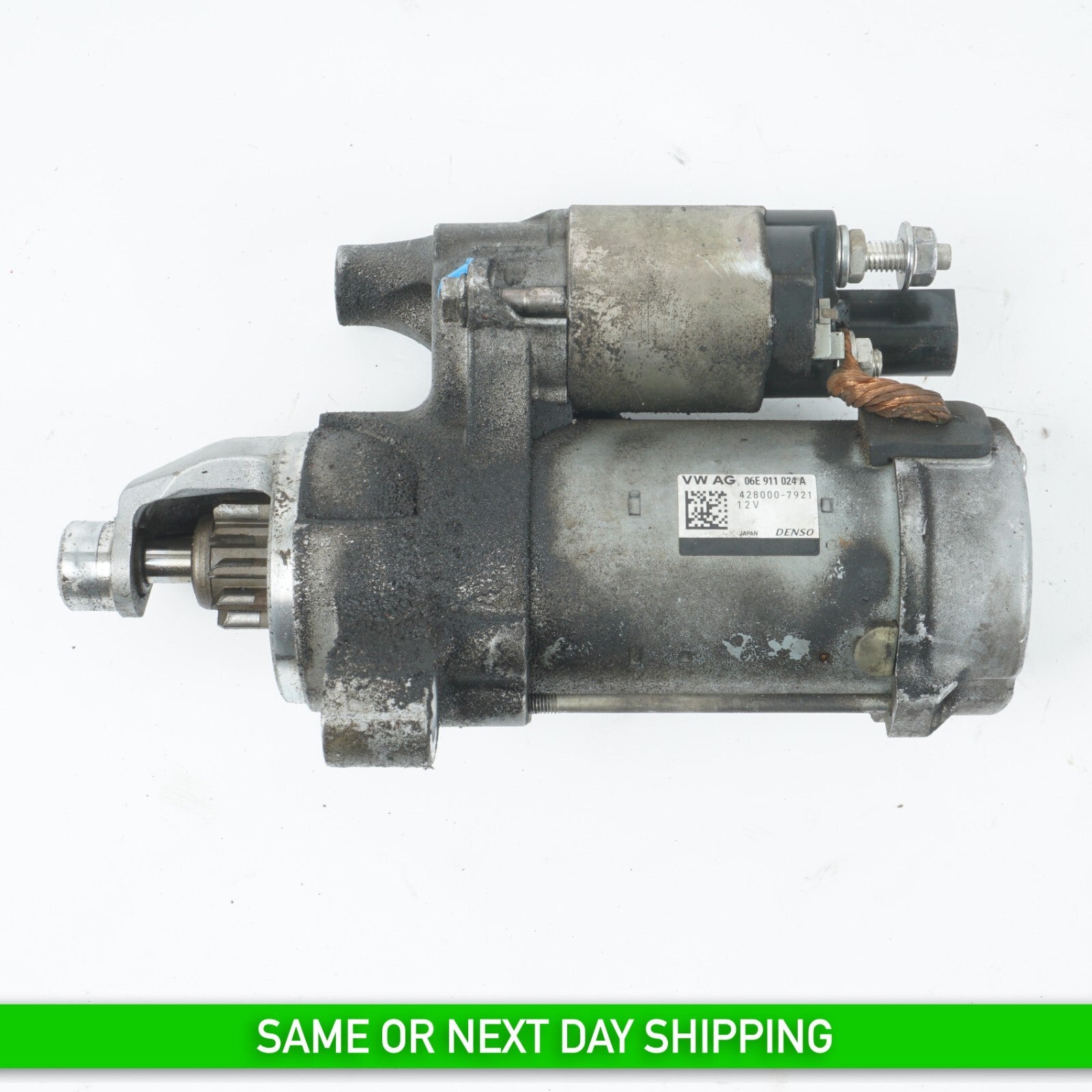 2012 - 2018 AUDI A7 3.0L STARTER MOTOR 06E911024A OEM