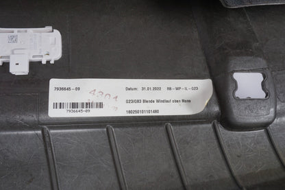 2021-2024 BMW M440I FRONT ROOF HEADER HEADLINER TRIM COVER PANEL BLACK 7936645