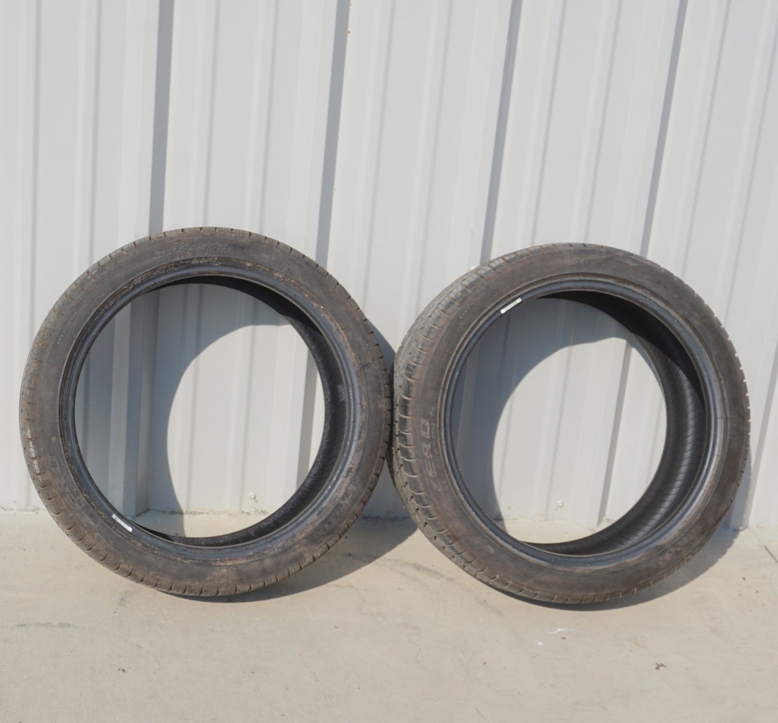 2 X Pirelli Pzero All Season Plus 3 255/35 R18 94Y Tires Tire - USED - GOOD