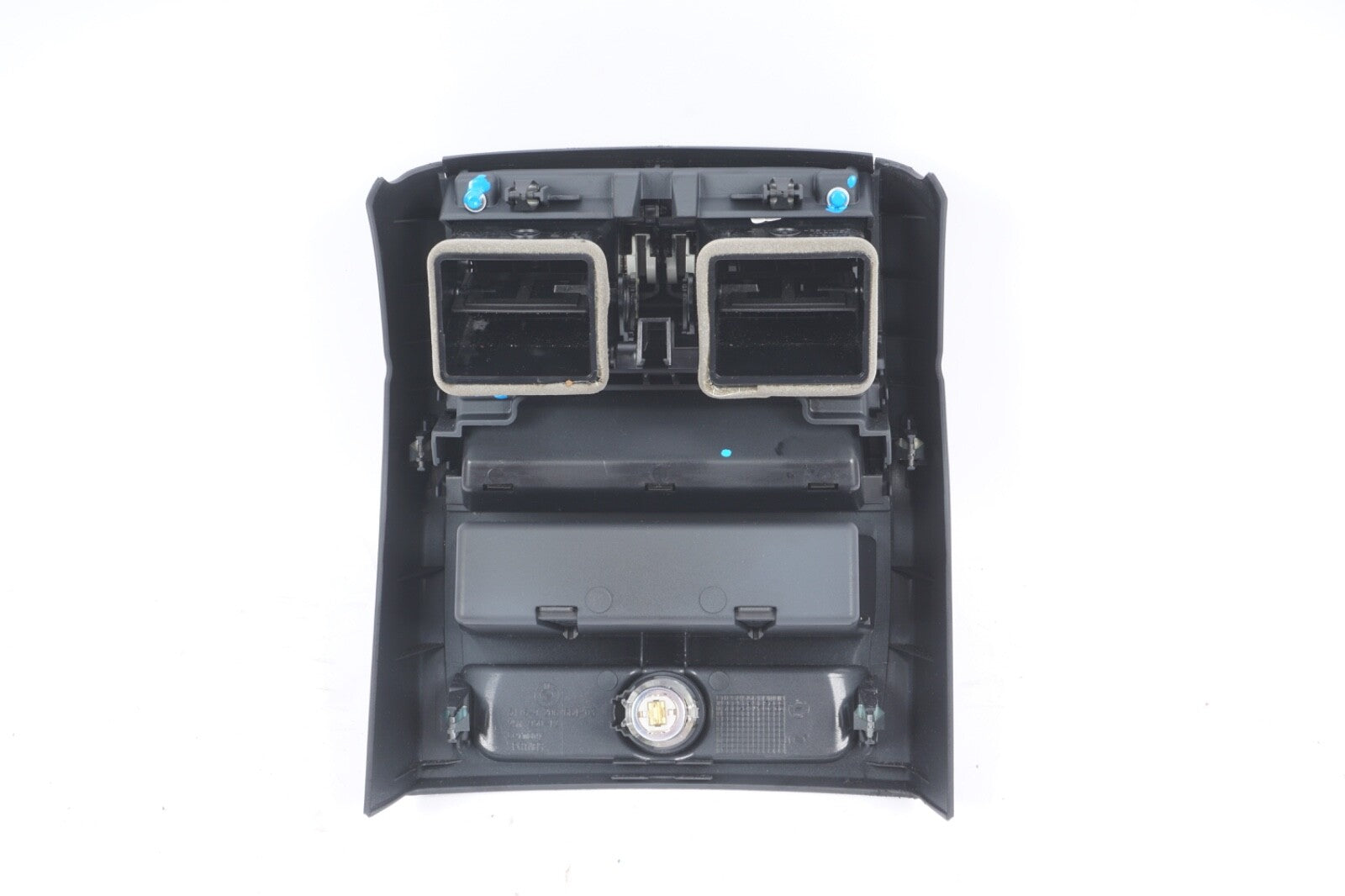 11-16 BMW 528I 535I 550I F10 REAR CENTER CONSOLE BEZEL 9206664 OEM BLACK