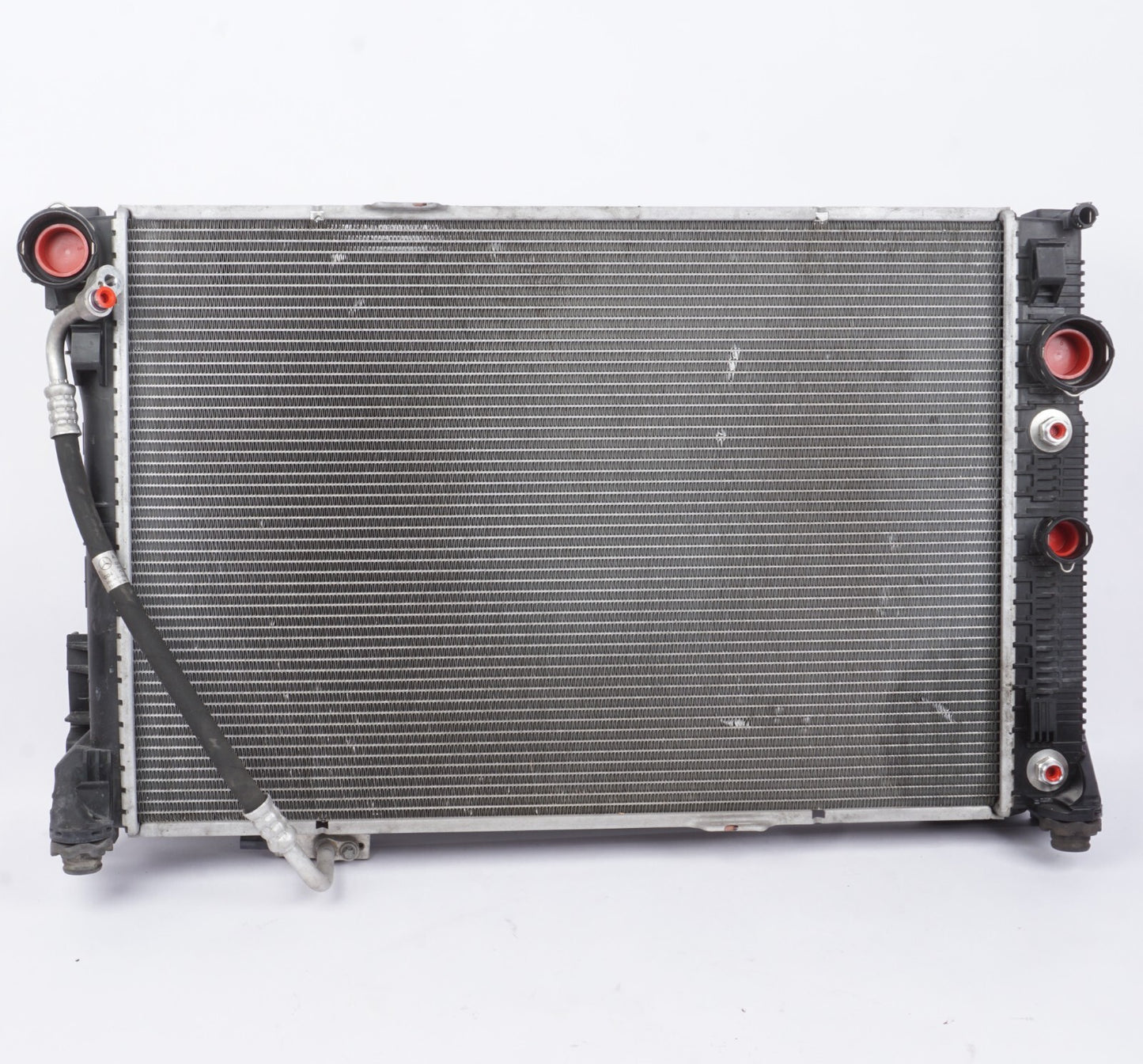 10-13 Mercedes W212 E350 Engine Coolant Radiator A C Condenser A2048305116 OEM