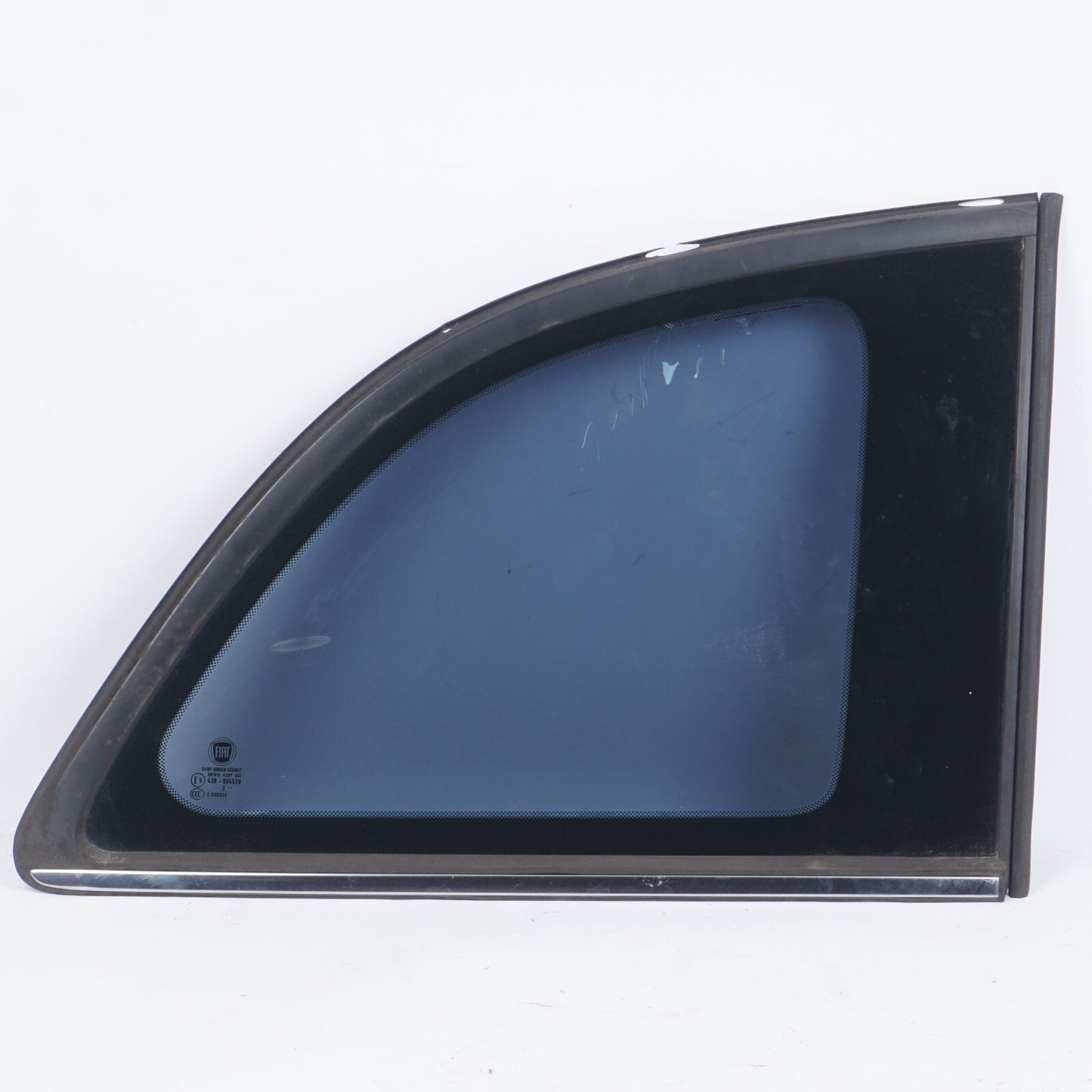 2012 - 2019 Fiat 500 Rear Quarter Window Glass Right Passenger Side OEM