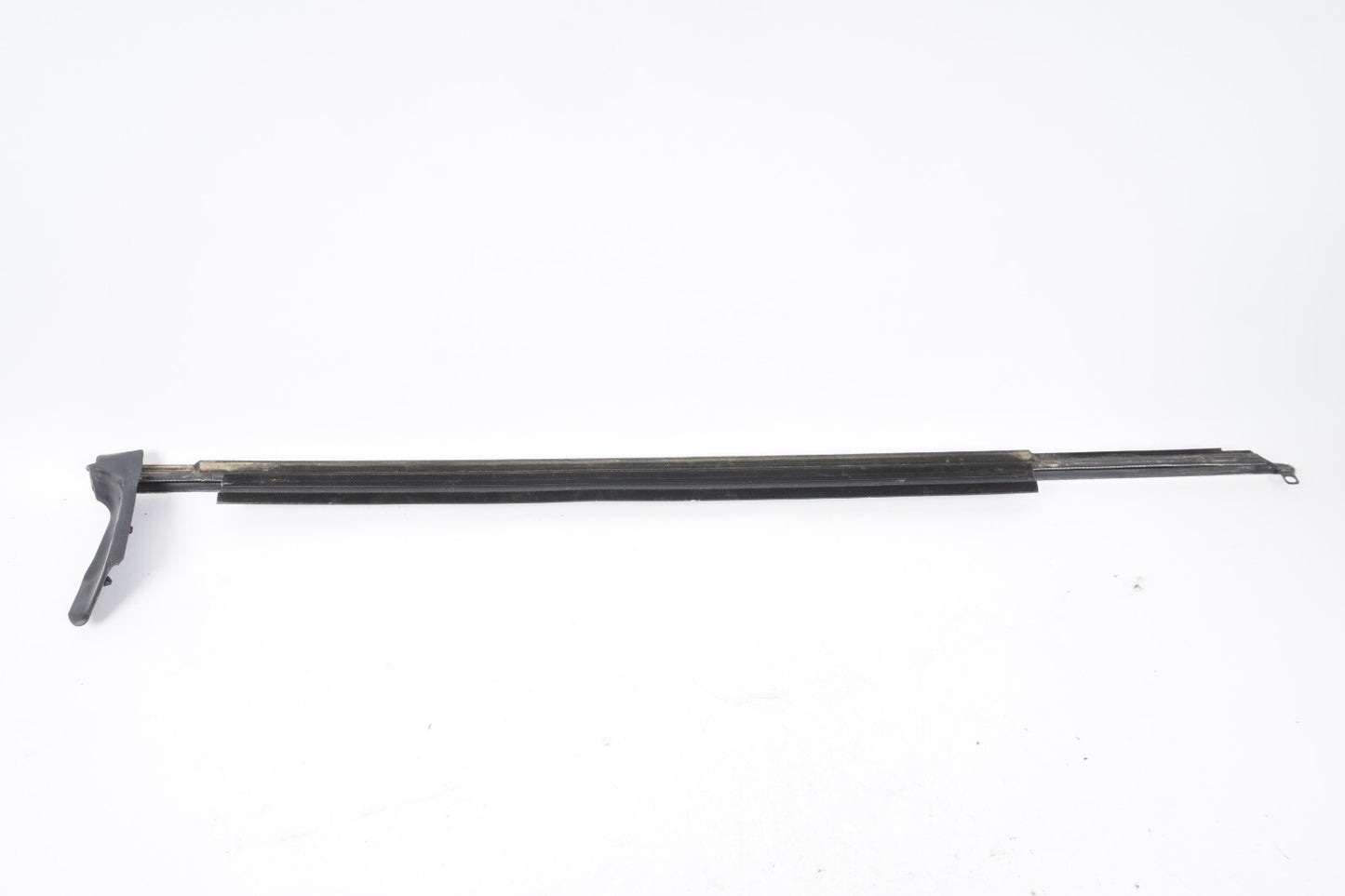 11-17 AUDI A8L FRONT LEFT DRIVER SIDE DOOR WINDOW BELT MOLDING CHROME OEM