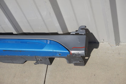 2018 - 2022 BMW X2 F39 Right Lower Rocker Panel Trim Blue OEM ! HAS DAMAGE !