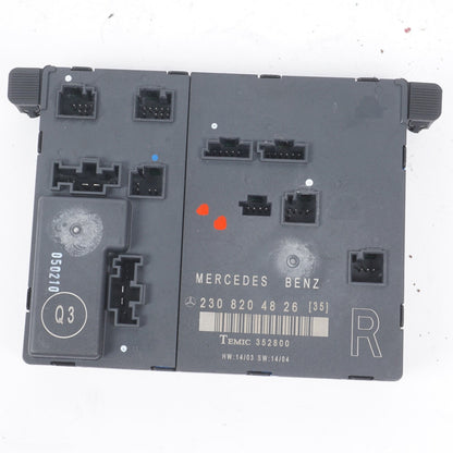 03-12 Mercedes R230 SL500 SL550 Front Right Passenger Door Control Module OEM