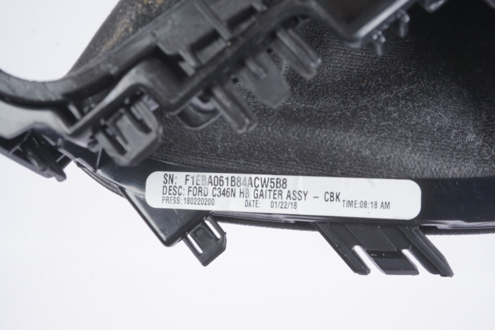 2015 - 2018 Ford Focus Emergency Brake Handle Parking Boot Trim F1eba061b84acw