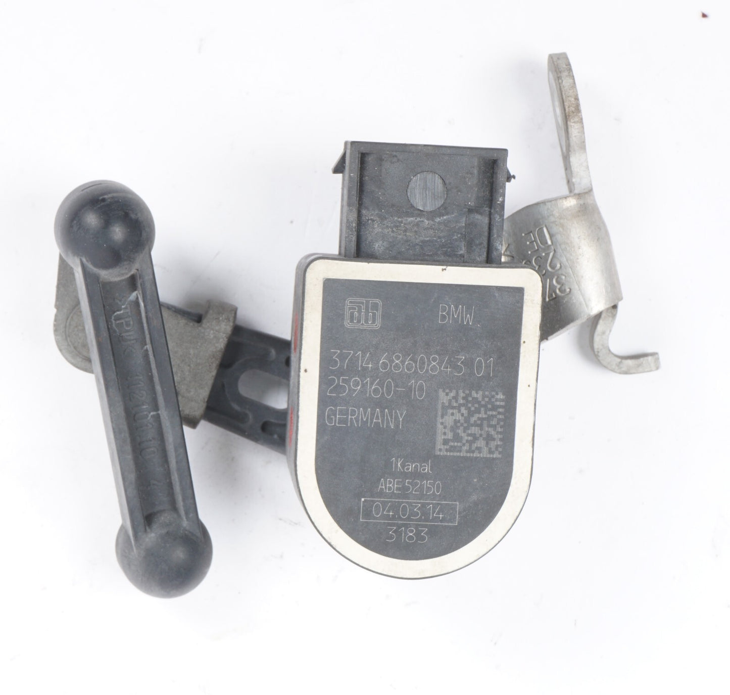 13-18 BMW 650i 640i Suspension Height Level Sensor 37146860843 OEM