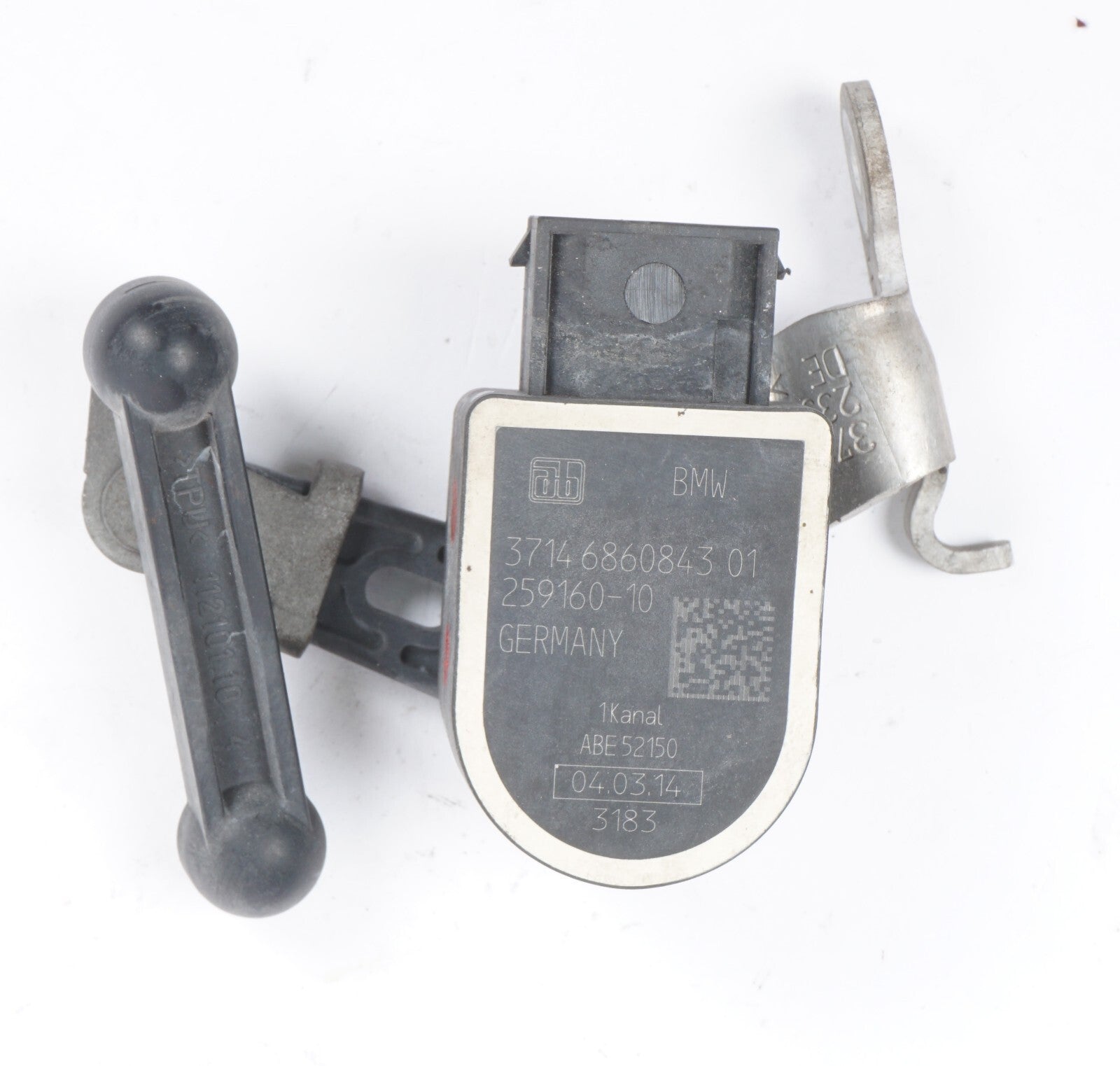 13-18 BMW 650i 640i Suspension Height Level Sensor 37146860843 OEM