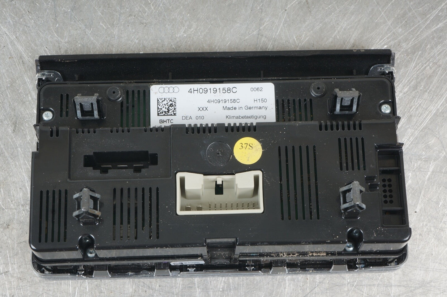 Rear Heat AC Climate Control Switch Panel 4H0919158C OEM Audi A8 2011-14 S8