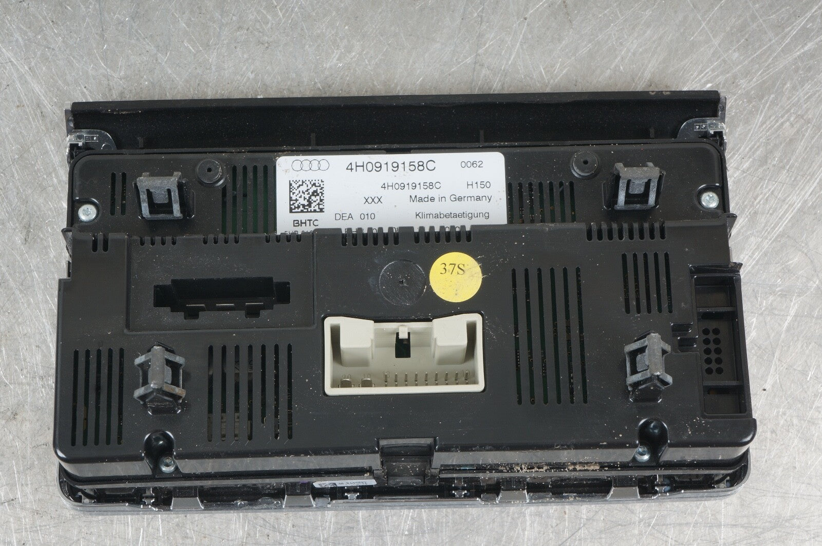 Rear Heat AC Climate Control Switch Panel 4H0919158C OEM Audi A8 2011-14 S8