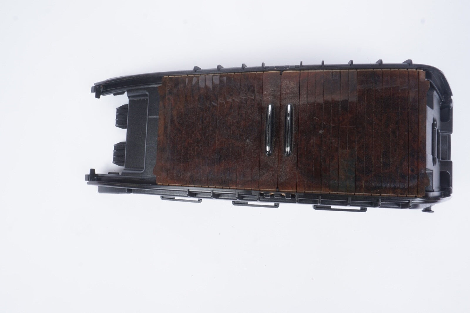 14-17 Mercedes E350 E550 E400 Center Console Rear Cover Panel Trim Wood OEM