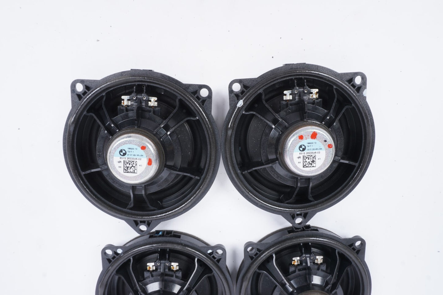 21 - 24 BMW 430I Convertible Audio Speaker Set Of 6 OEM