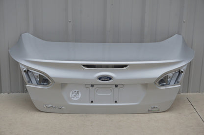 12-18 FORD FOCUS SEDAN REAR TRUNK LID HATCH COVER PANEL ASSEMBLY SILVER OEM