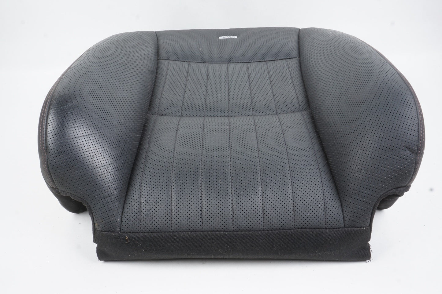 10-13 Mercedes W221 S600 Front Right Seat Cushion Top Upper Exclusive Black OEM
