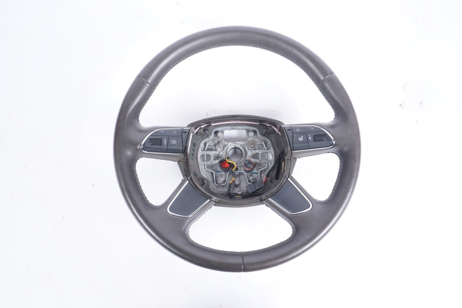2012-2017 AUDI A6 A7 C7 Steering Wheel OEM BEIGE