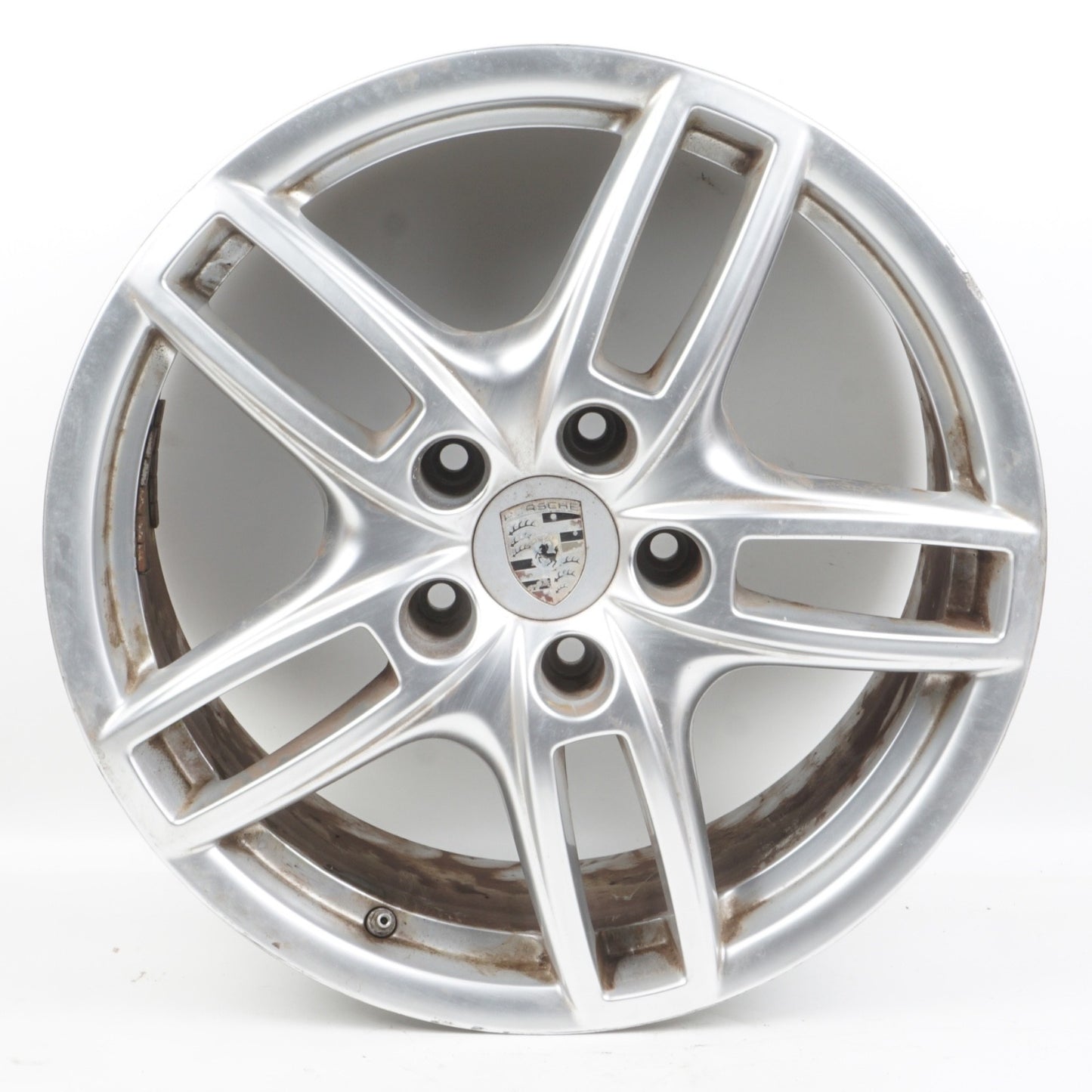 2011-2018 Porsche Cayenne 958 Turbo 8.5 X 19 19" Wheel Rim Silver 7P5601025A OEM