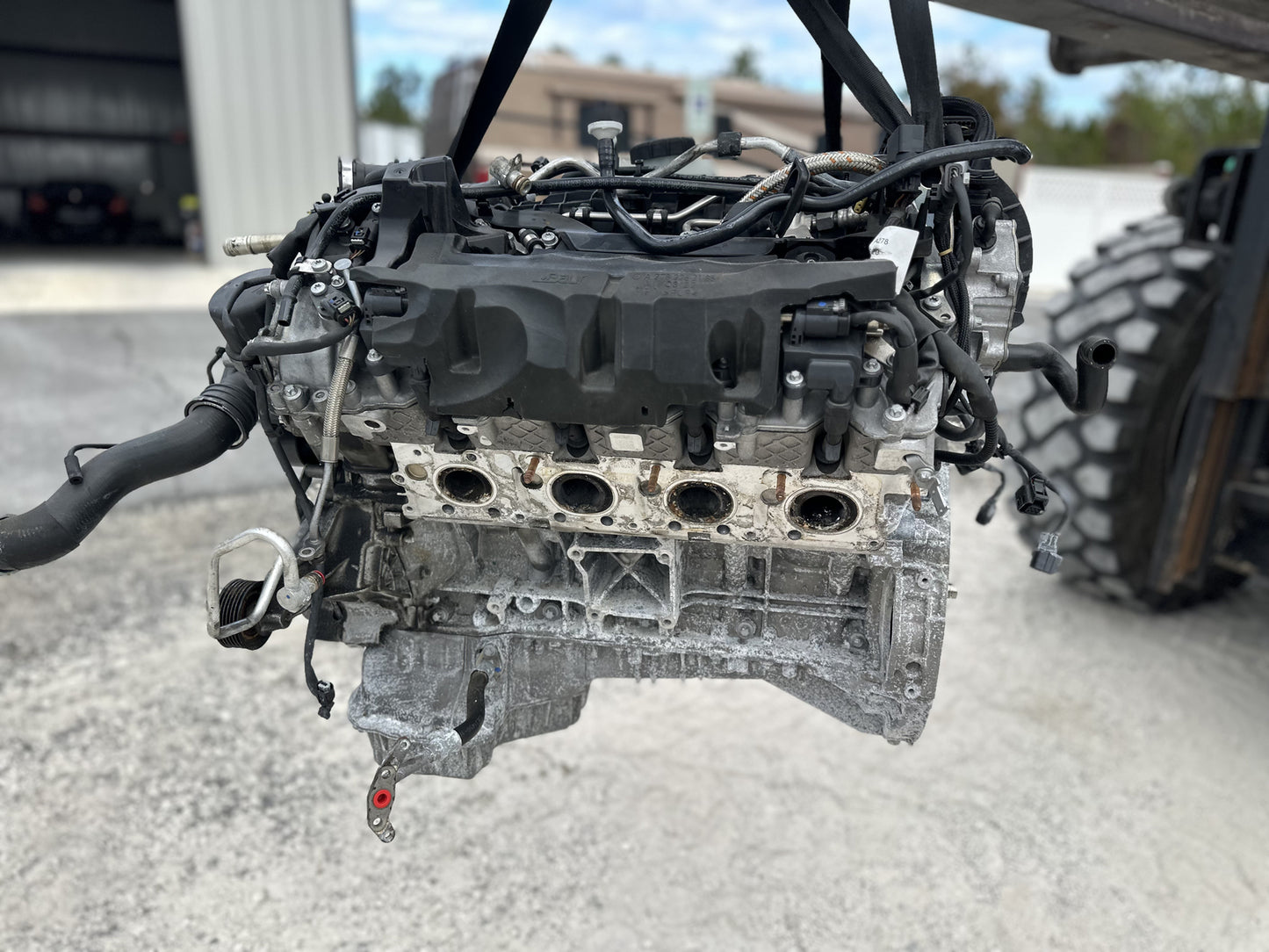 2012 - 2013 MERCEDES S550 4.7L TWIN TURBO ENGINE MOTOR 278.929 56000 miles